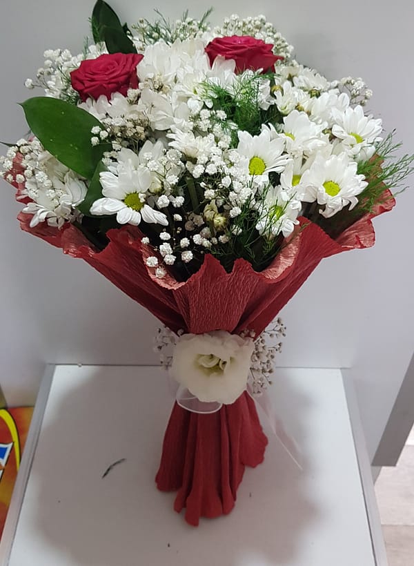 papatya gül buket